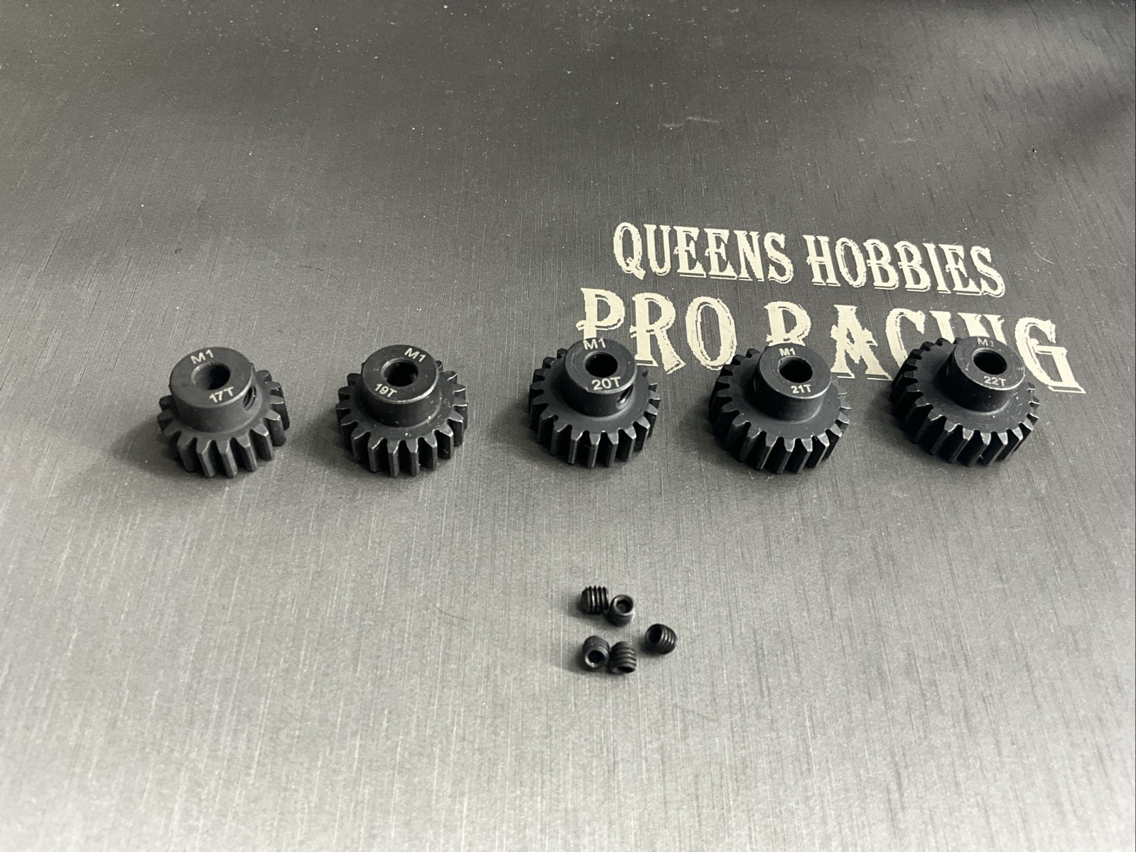 M1 Steel RC Pinion Gear Set 17T 19T 20T 21T 22T For Mod 1.0 Mod 1 M1 Spur Gear