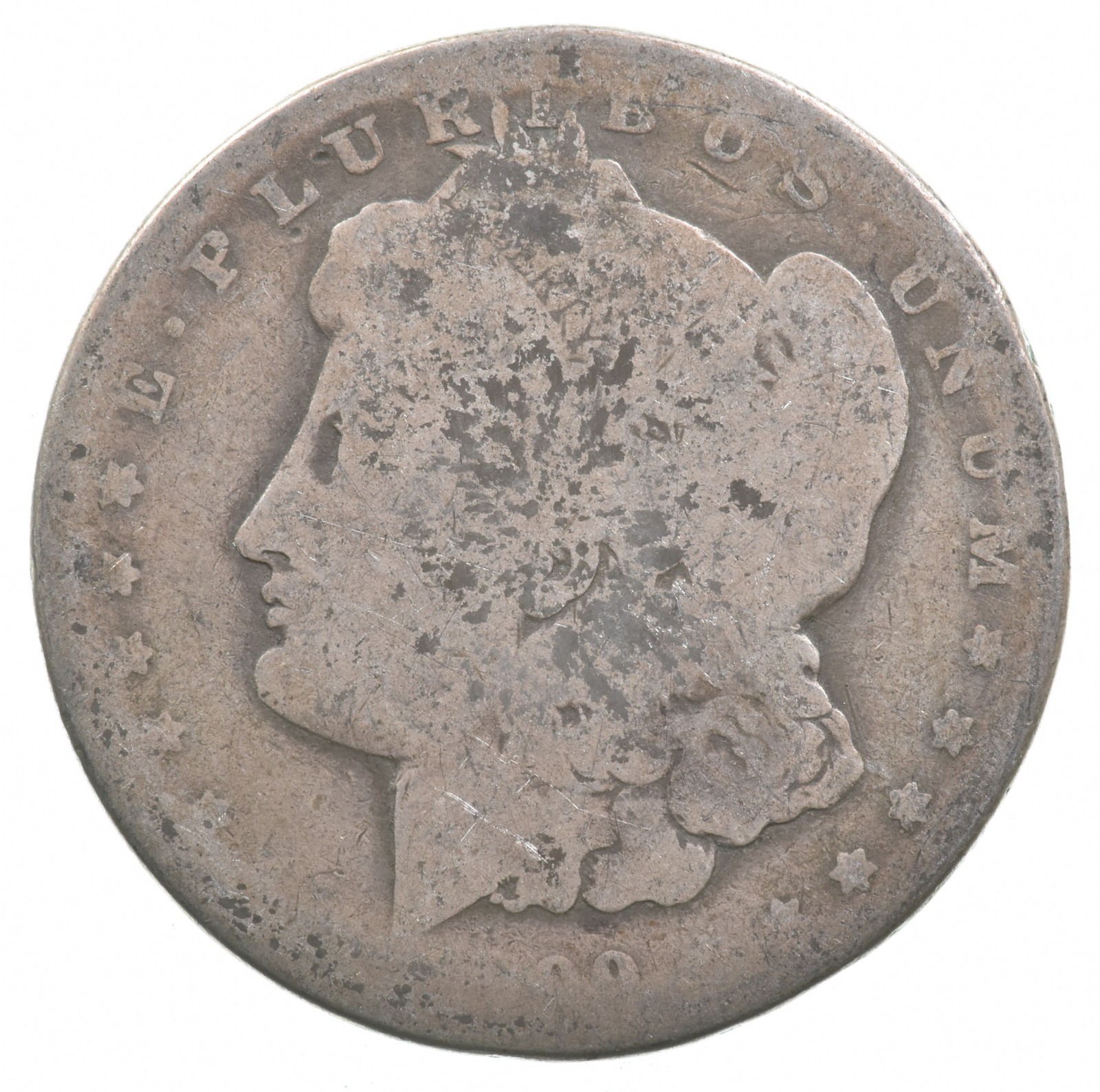 1900-O Morgan Silver Dollar Lowball Low Ball Pocket Piece *4406