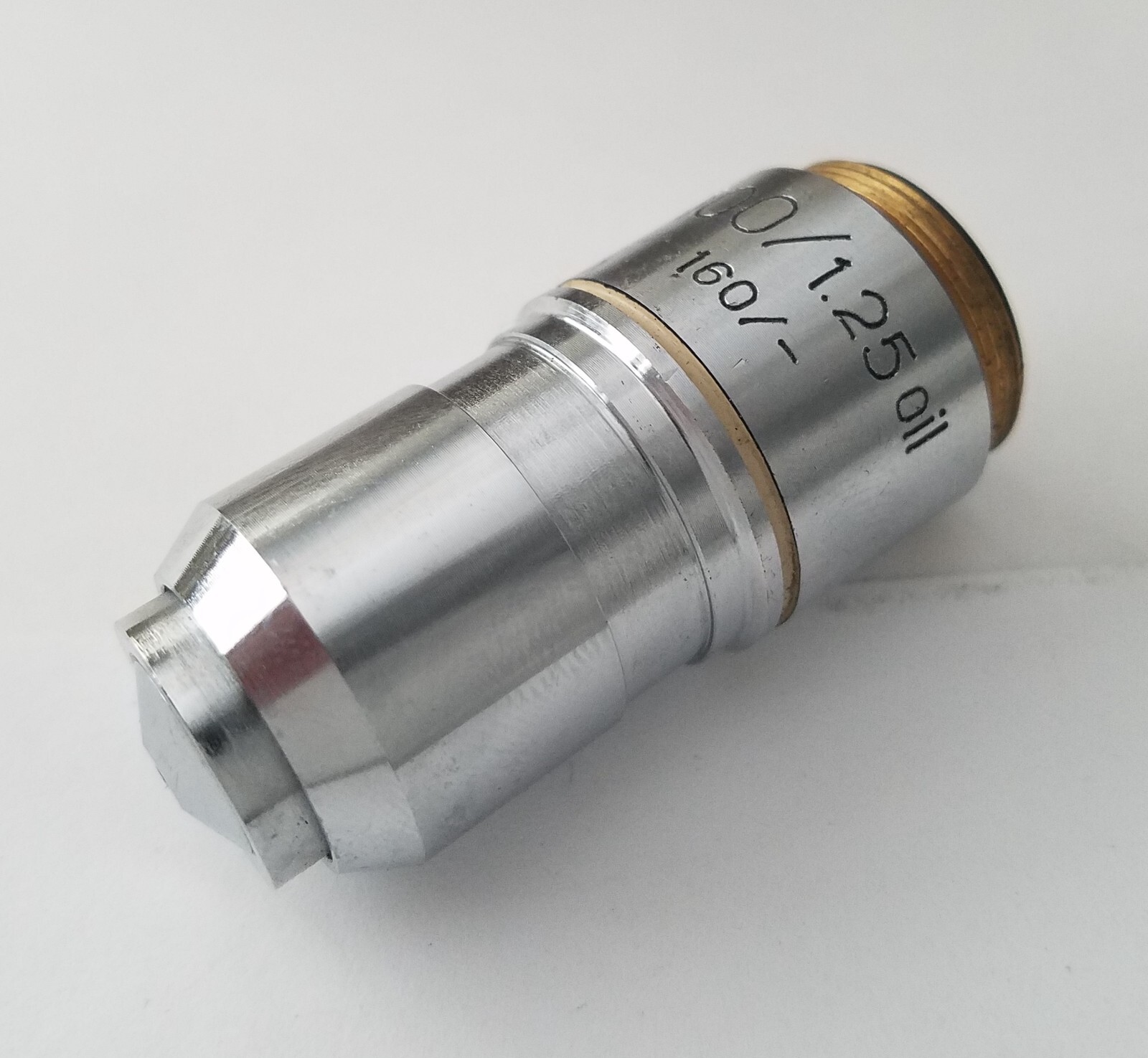 Nova 100/1.25 oil 160/- 100x Microscope Objective