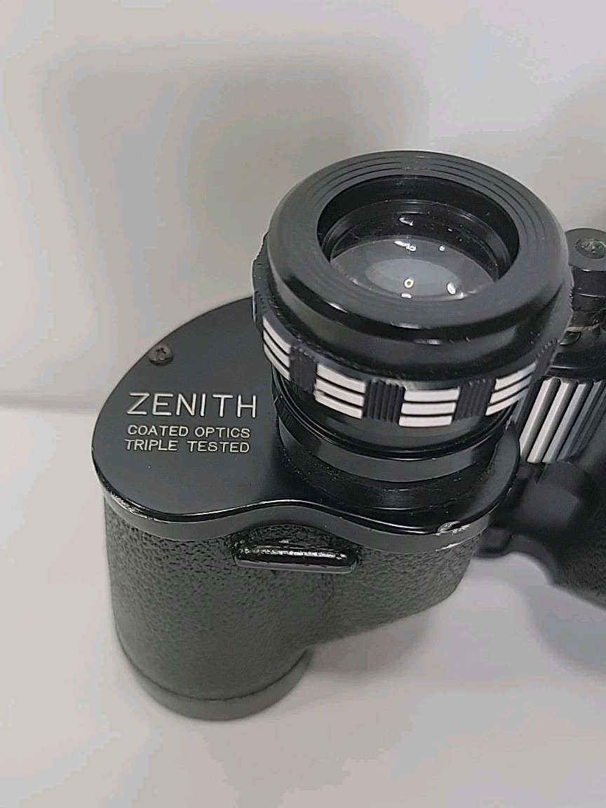 Zenith Binoculars (Scratches), 7 X 35 Extra Wide Angle With Case (Damaged)