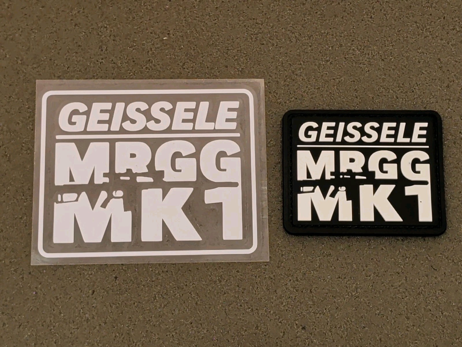 Geissele Patch & Sticker Triggers MRGG MK1 PA (Lot of 2) SHOT SHOW 2026