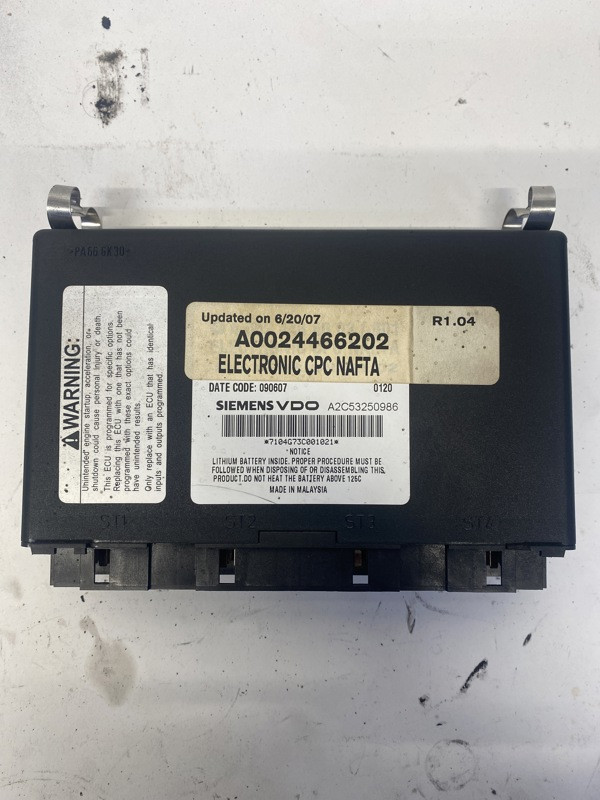 2008 Common Powertrain Control Module A0024466202 for Freightliner B (586-10441)