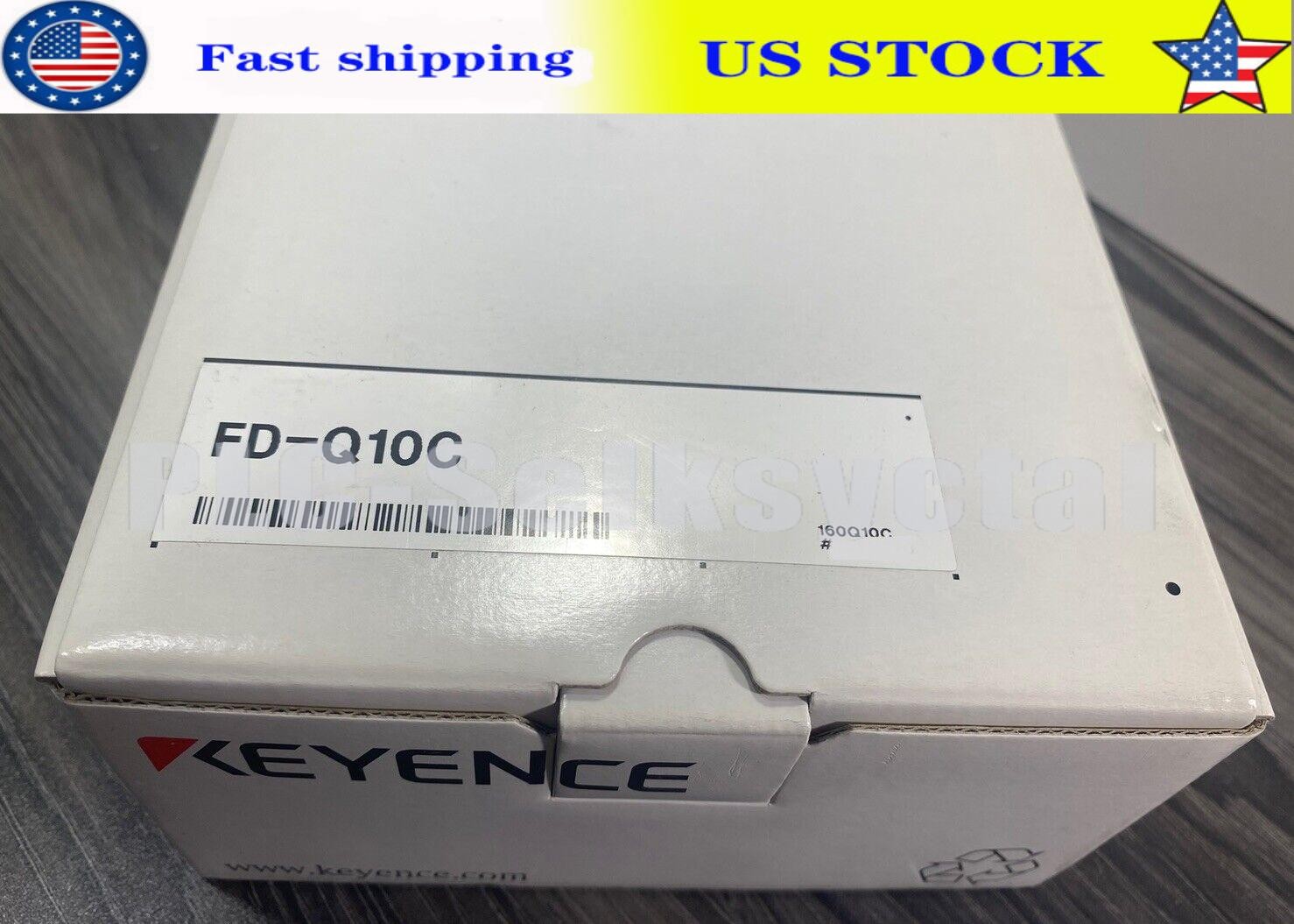 New Keyence FD-Q10C Clamp-on Digital Flow Sensor w/ Sensor Bracket 20-30VDC -USA