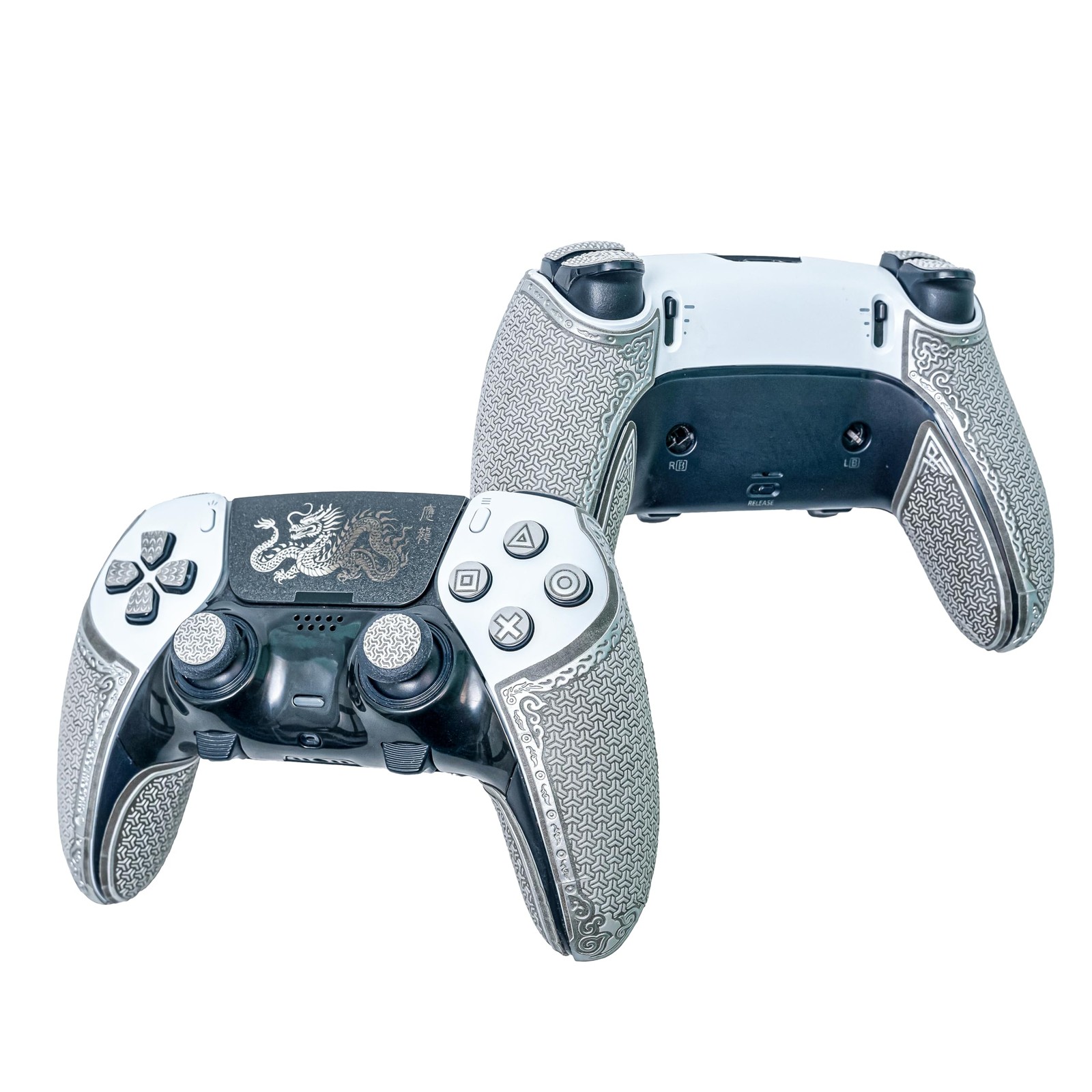 Controller Grips for PS5 DualSense Edge,Skin kit,Anti-Skid, Multi-Texture,Swe...