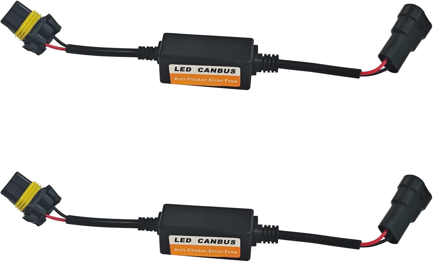 Car LED CAN Bus Decoder, 9005 Load Resistor Turn Signal Harness Adapter, Anti-Fl