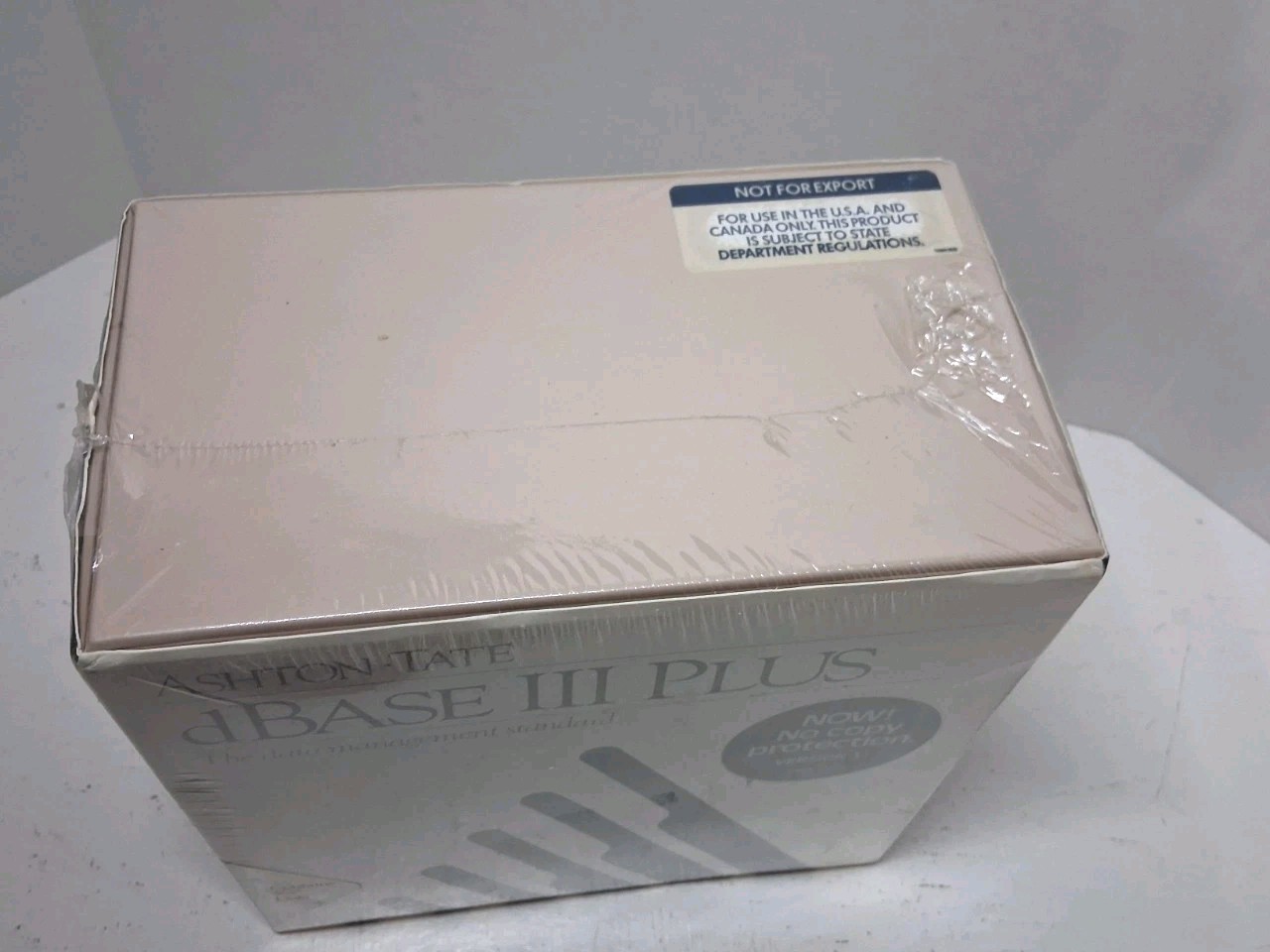 Ashton-Tate dBASE III Plus Ver 1.1 No Copy Protection SEALED Vintage Software