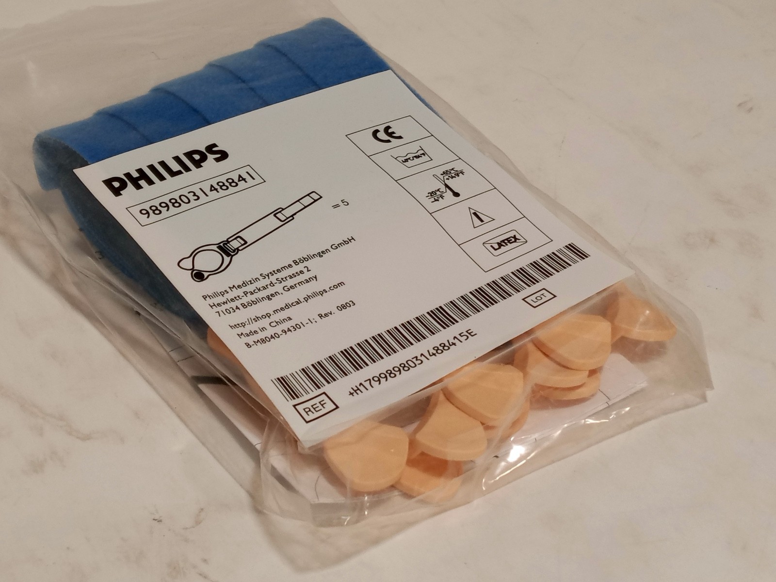 Philips 989803148841 Cable Organizer ECG Patient Cable Organizer 5 Pack