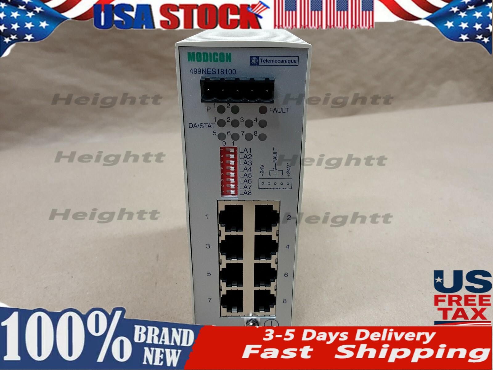 499NES18100 Modicon Ethernet Switch 499-NES-181-00 8TX 10/100 #55D23PR5*KR