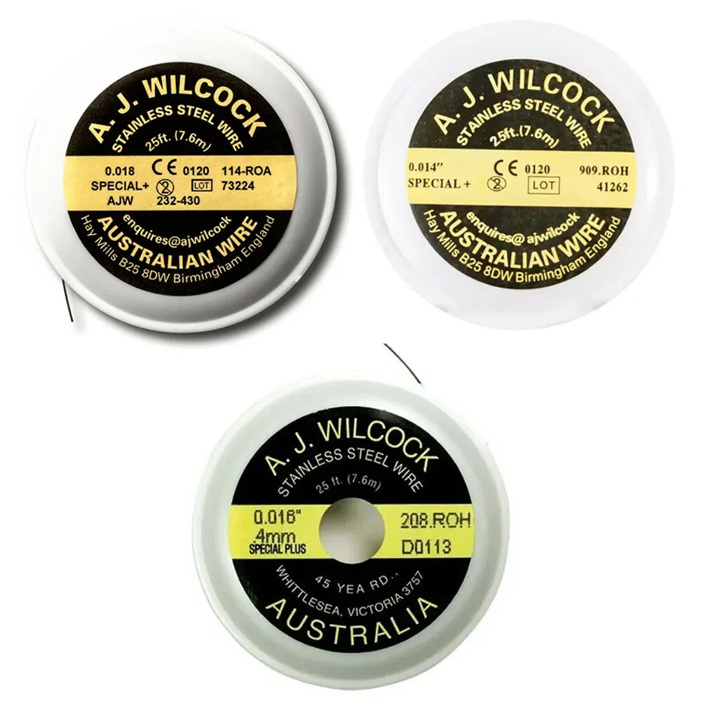 orthodontic Australian Stainless Steel Wire A.J.Wilcock Special+ , free shipping