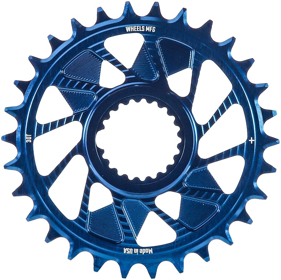Wheels Manufacturing Direct Mount Chainring - 30t, Direct Mount, 1.5mm Inboard