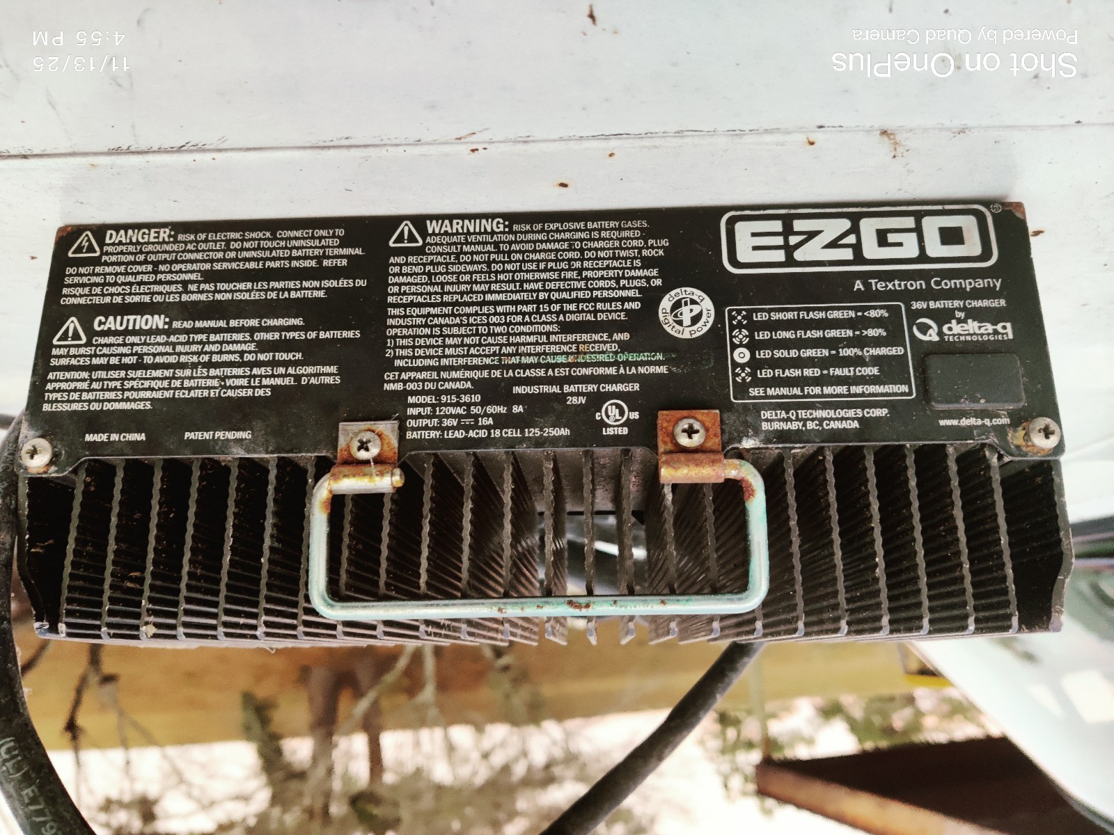 Easy Go 36 Volt 16 AMP Charger