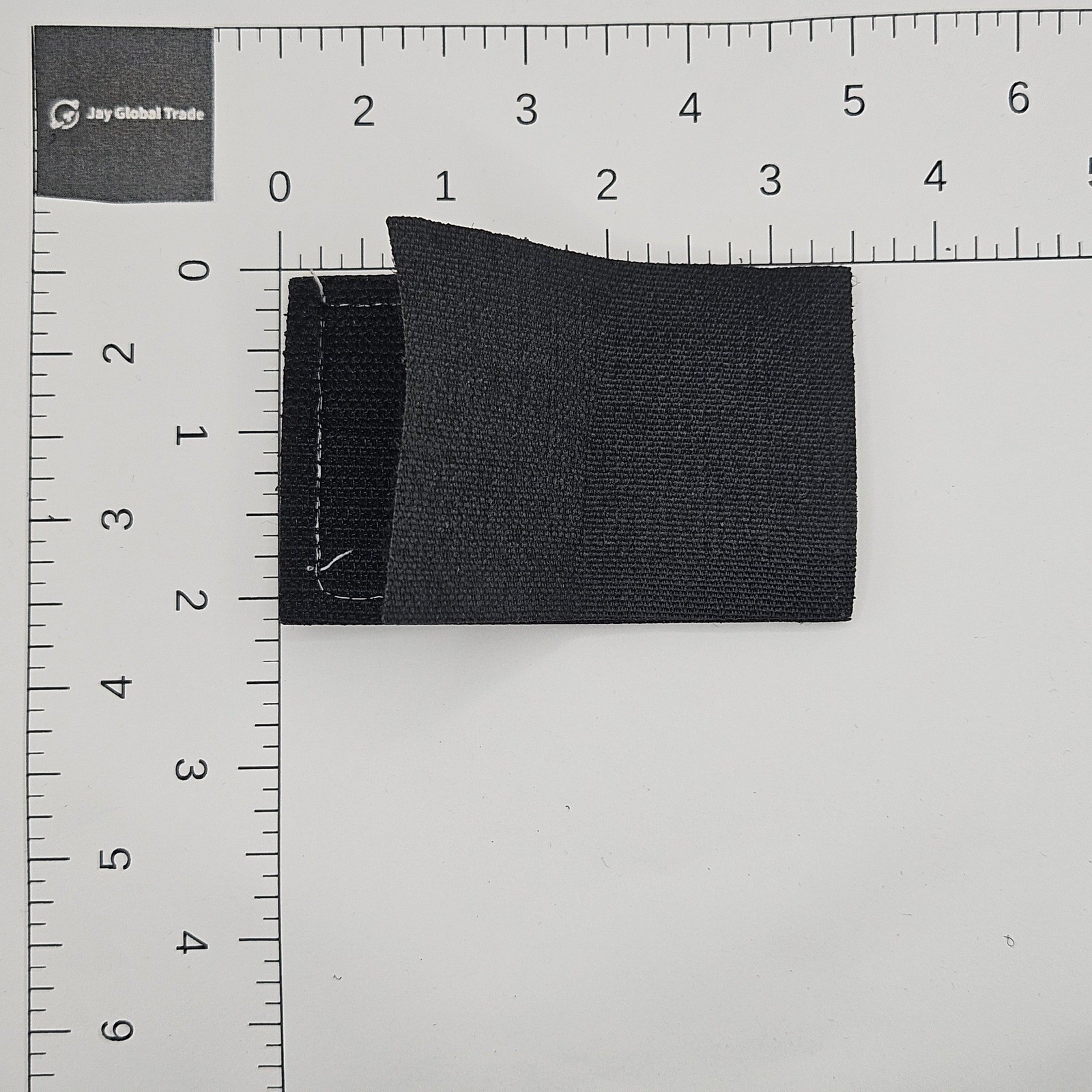 Black and White American Flag Patch Tactical Hook and Loop Embroidered 3x2 Inch