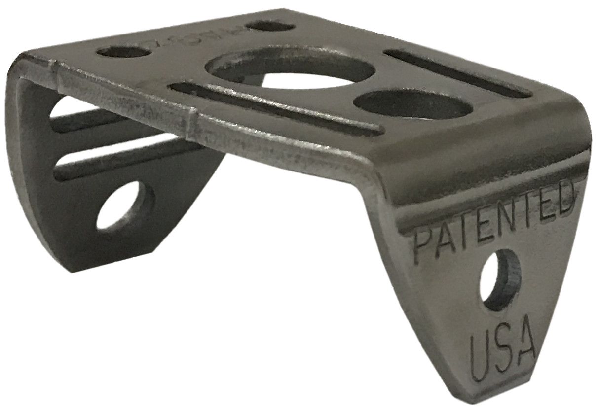 (12) HAGz Bracket - Multi Use Trap Stabilizer, Stake Swivel & Slide Drowner Lock