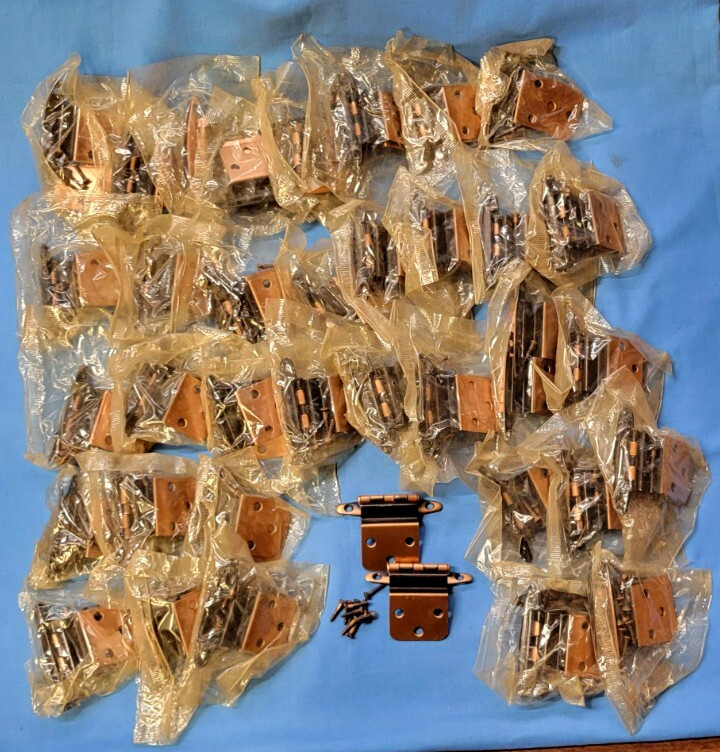 HYER DOOR HINGES  (LOT OF 36)