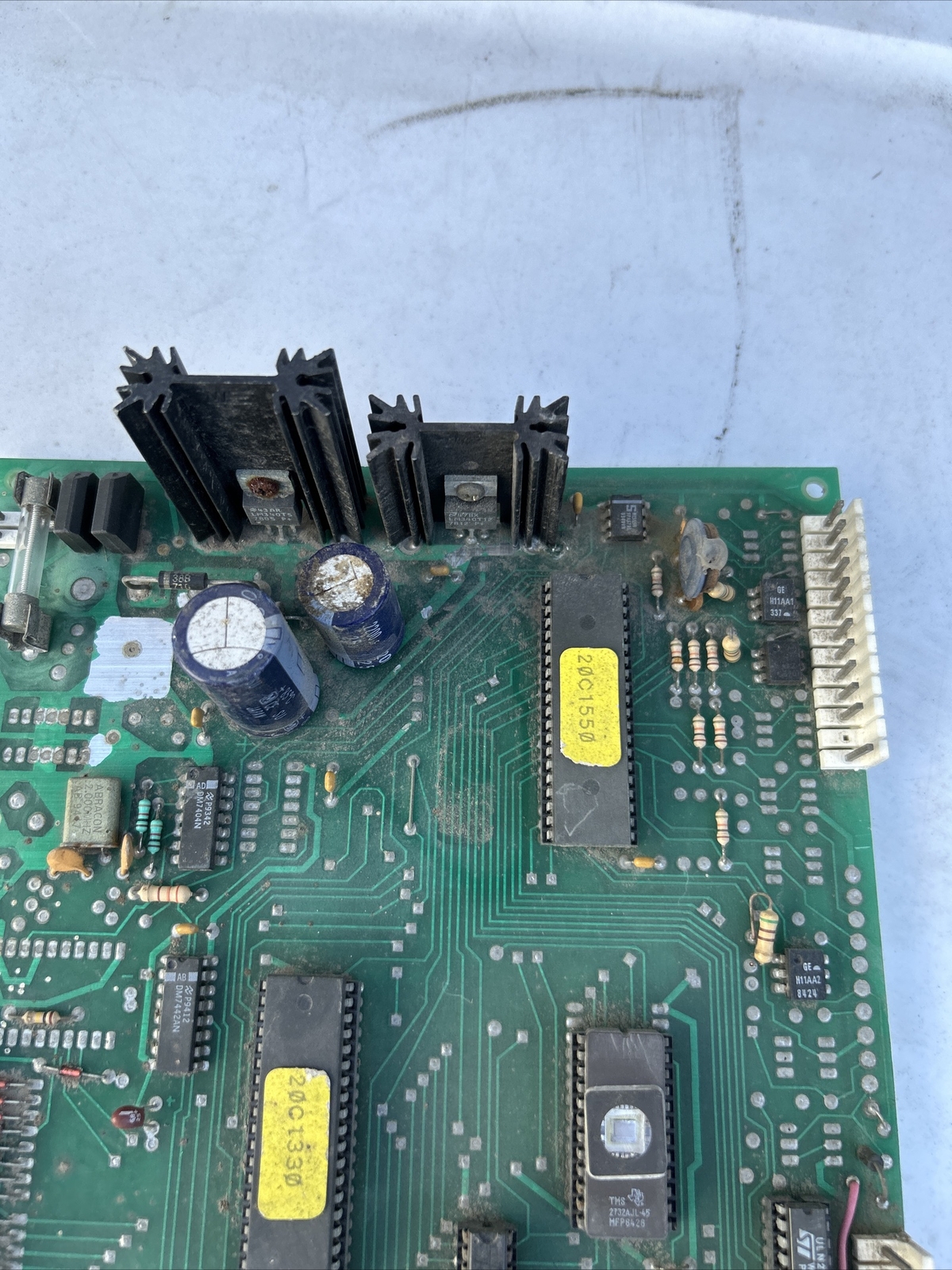 Untested Deltronics Ticket Pcb Board arcade VIDEO GAMe If42