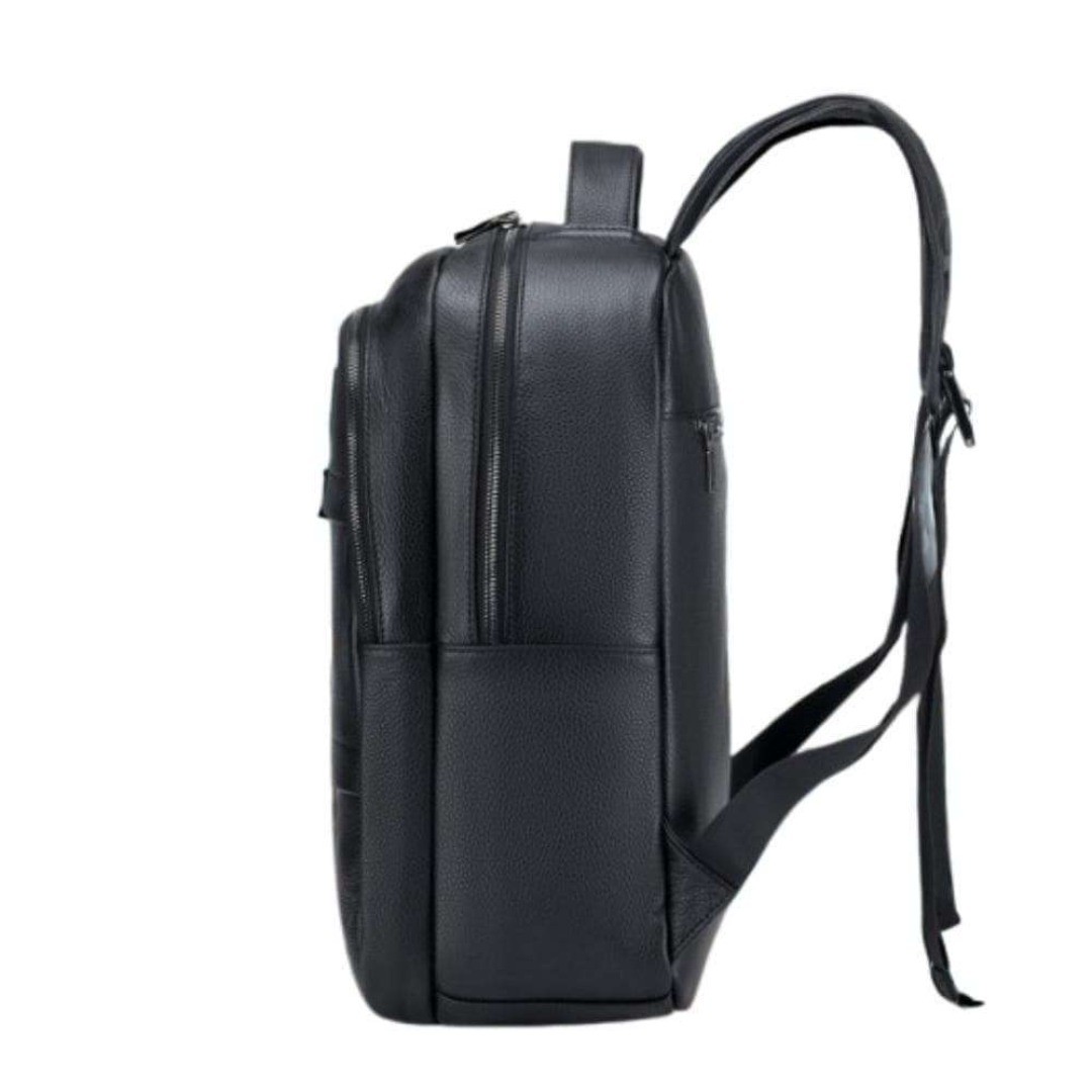 Leather men's backpack large capacity commuting From Japan