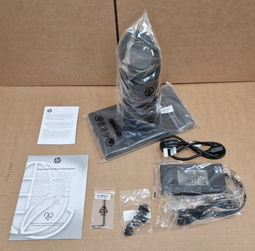 NEW HP Engage One AiO System Rotate/Tilt Stand with Integrated Column Printer