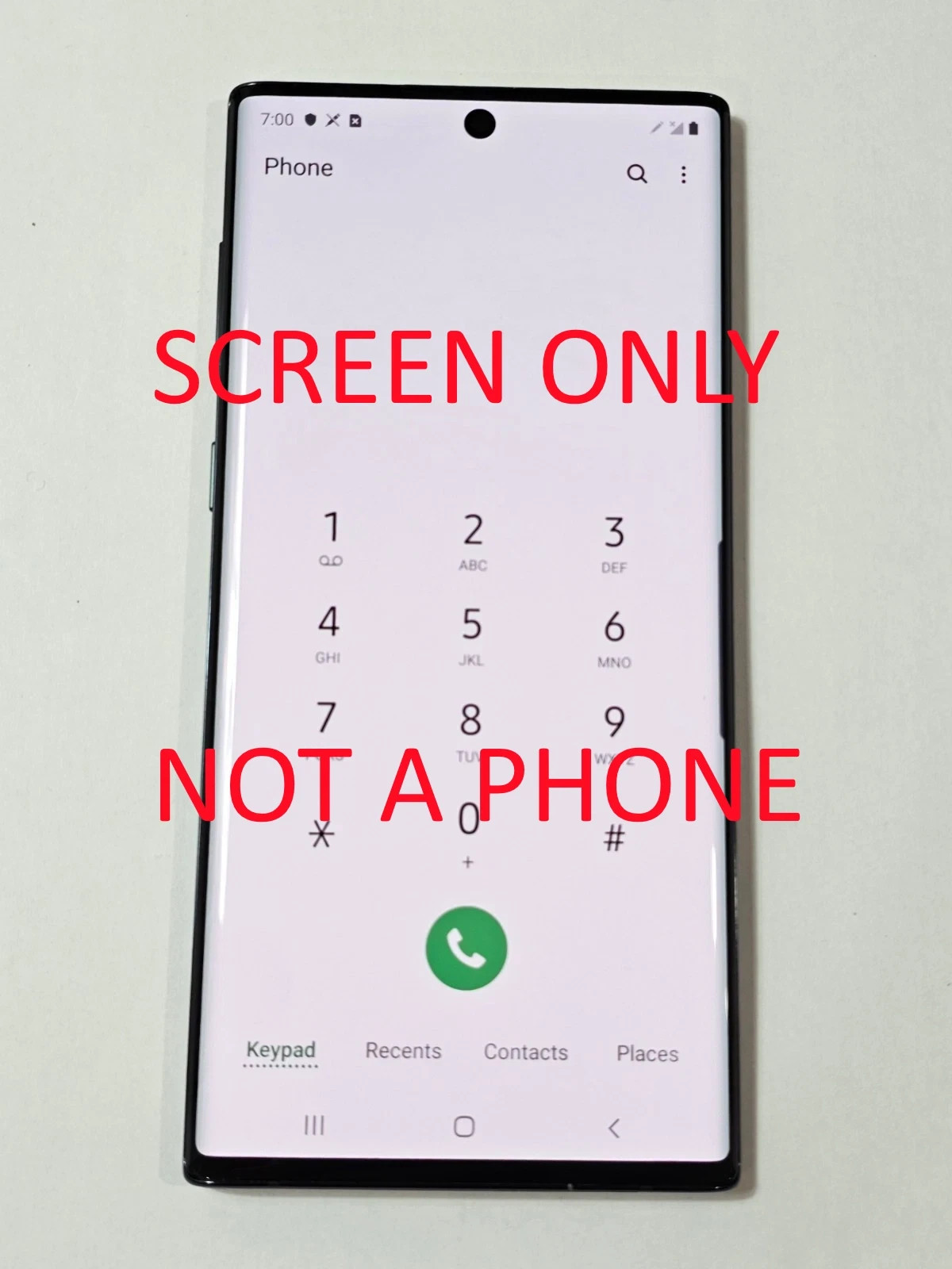 Samsung Galaxy Note10 N970U Screen Display AMOLED Black Original OEM MINT