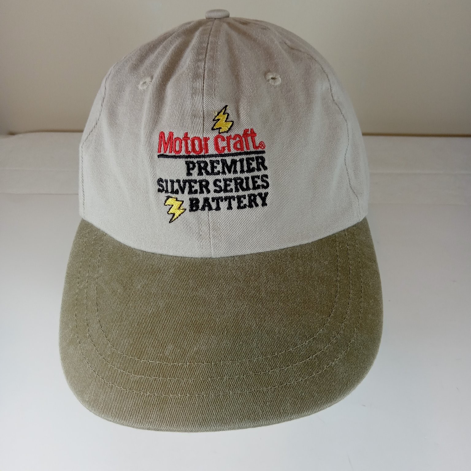Falcon Motor Craft Premier Silver Series Battery Adjustable Hat Strapback