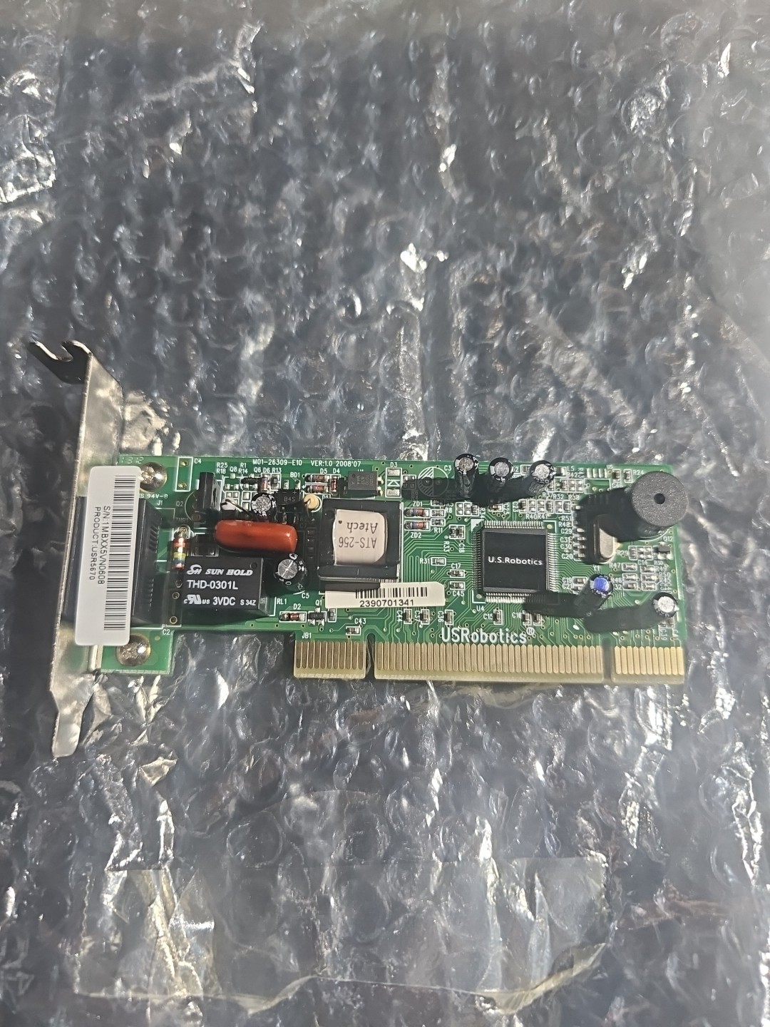 NEW Genuine USRobotic PCI Software Faxmodem Low Profile USR5670.    #s41