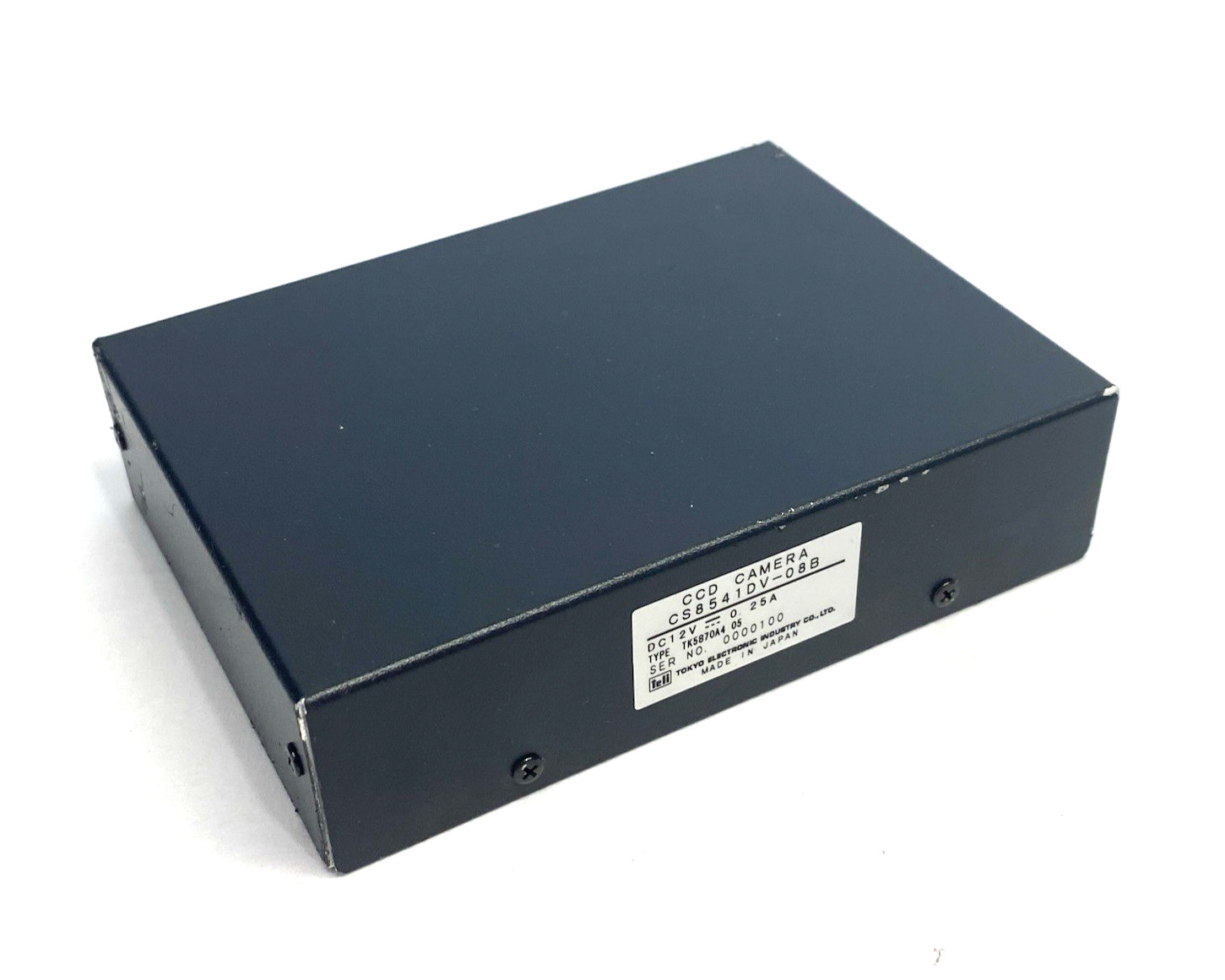 Tokyo Electronic CS8541DV-08B Camera Controller, CCD Camera DC12V 0.25A