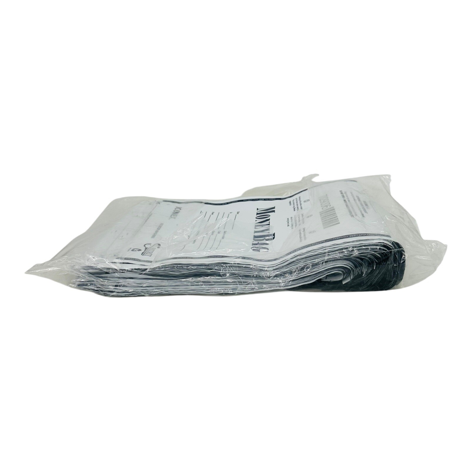 96 Bags Iconex SecurIT Tamper-Evident Deposit Bag Plastic 9 x 12 White 9419-0068