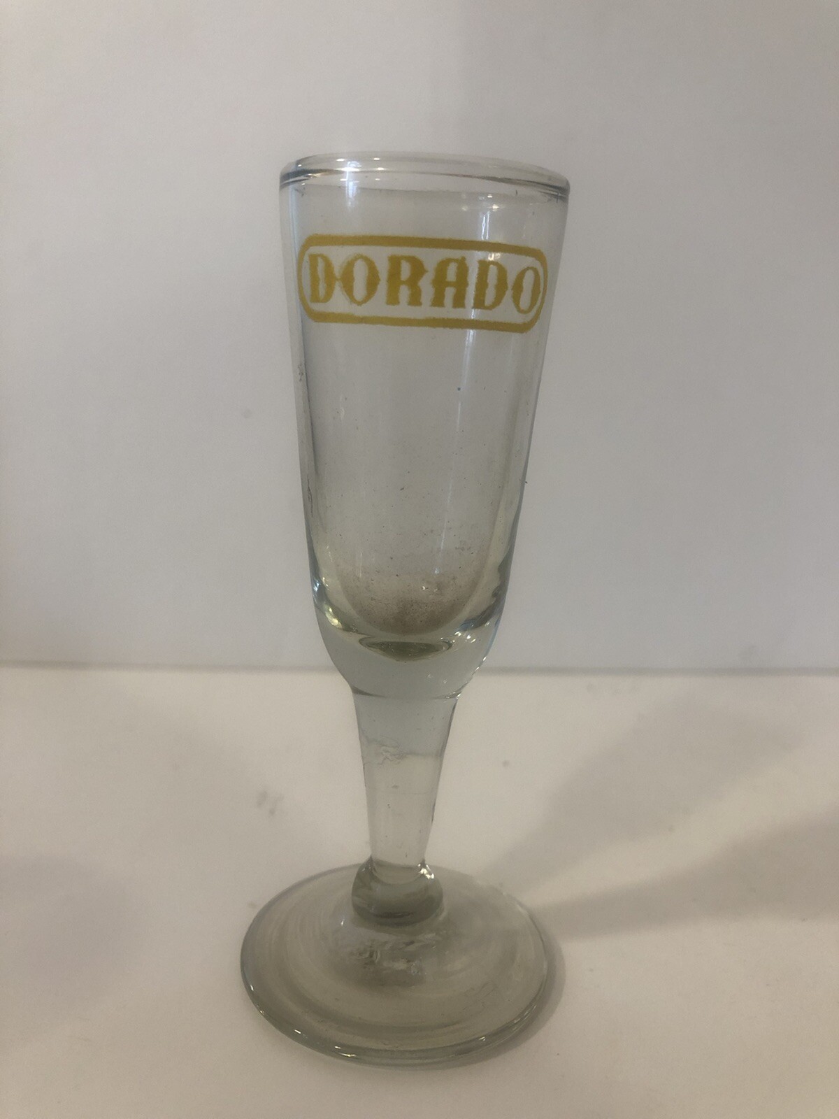 Dorado, Stemmed 3 1/2 in. Shot Glass, COMBINED SHIPPING (SEE STORE)