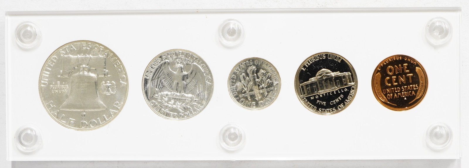 1957 United States Proof Set in Plastic Holder