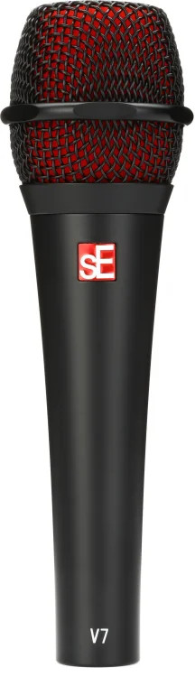 sE Electronics V7 Black Dynamic Supercardioid Handheld Vocal Microphone