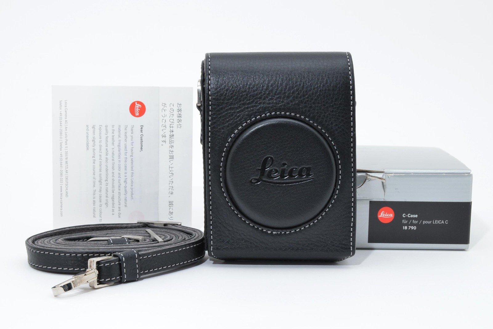 [ Almost Unused ] Leitz Leica C-Case C Case for Leica C Black 18790 From JAPAN