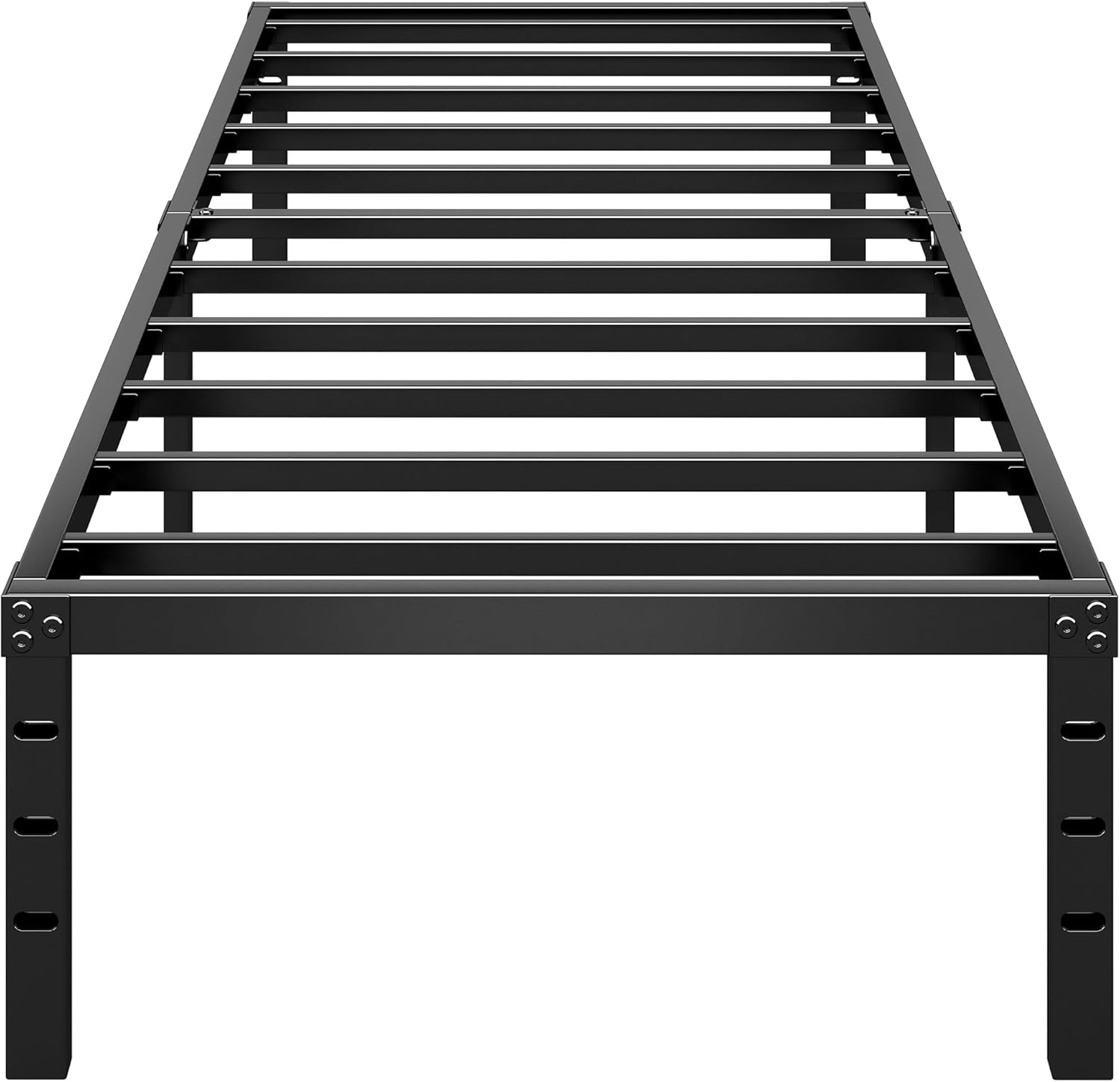 Metal Platform Bed Frame 12 Inch Tall,No Box Spring Needed,Full Size Bed W/
