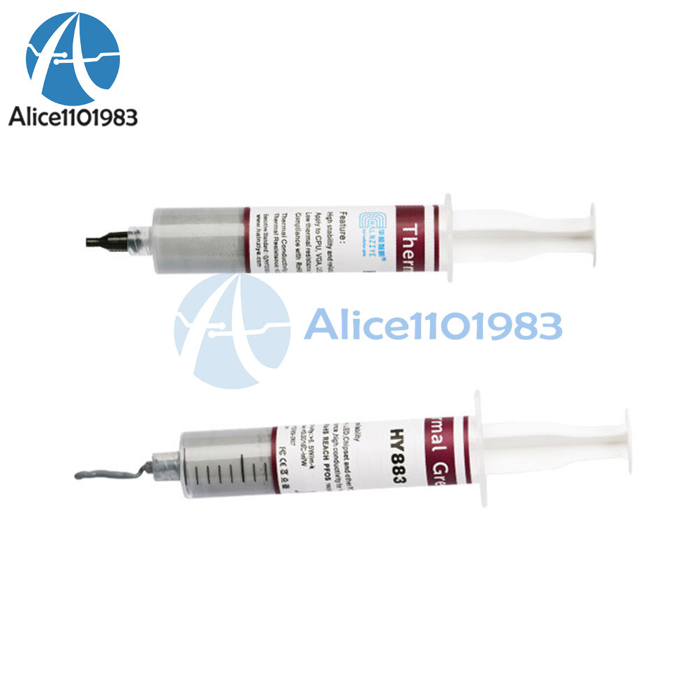 CPU Cooling Paste HY883 Thermal Conductive Silicone Grease 6.5W For Computer