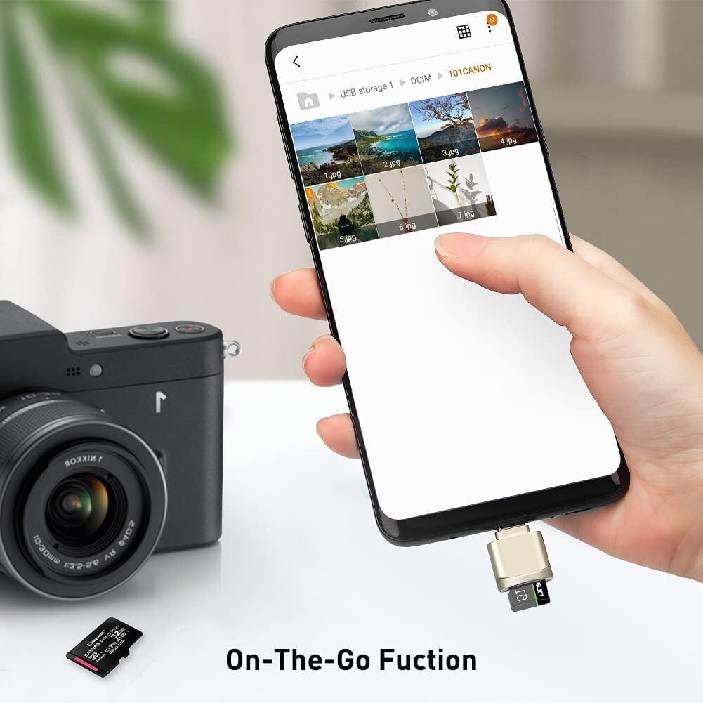USB C Micro SD/TF Card Reader Micro SD SDHC SDXC OTG Memory Reader Mini Adapter
