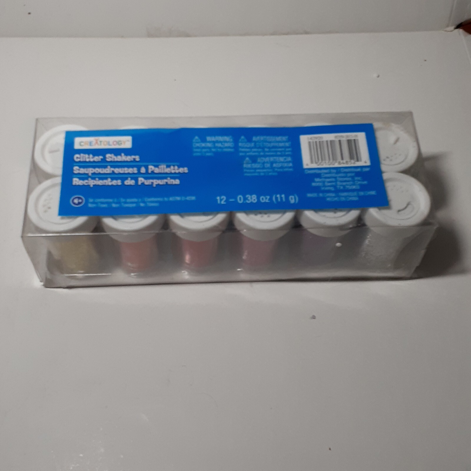 Creatology Glitter Shaker Pack Multicolor Holiday Crafting Lot 12 Pack