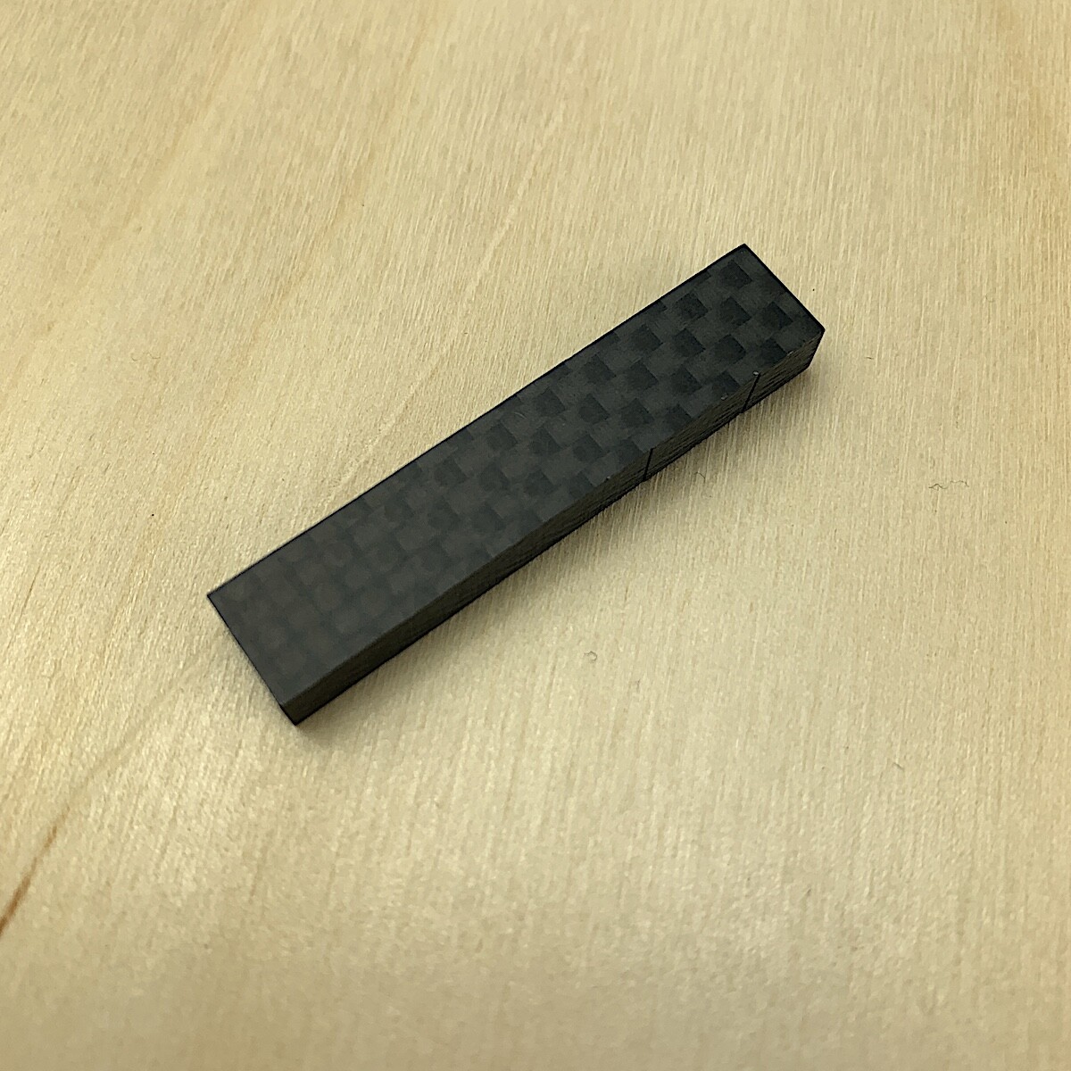 Electric Guitar Carbon Nut Blank - Flat -  C-1510