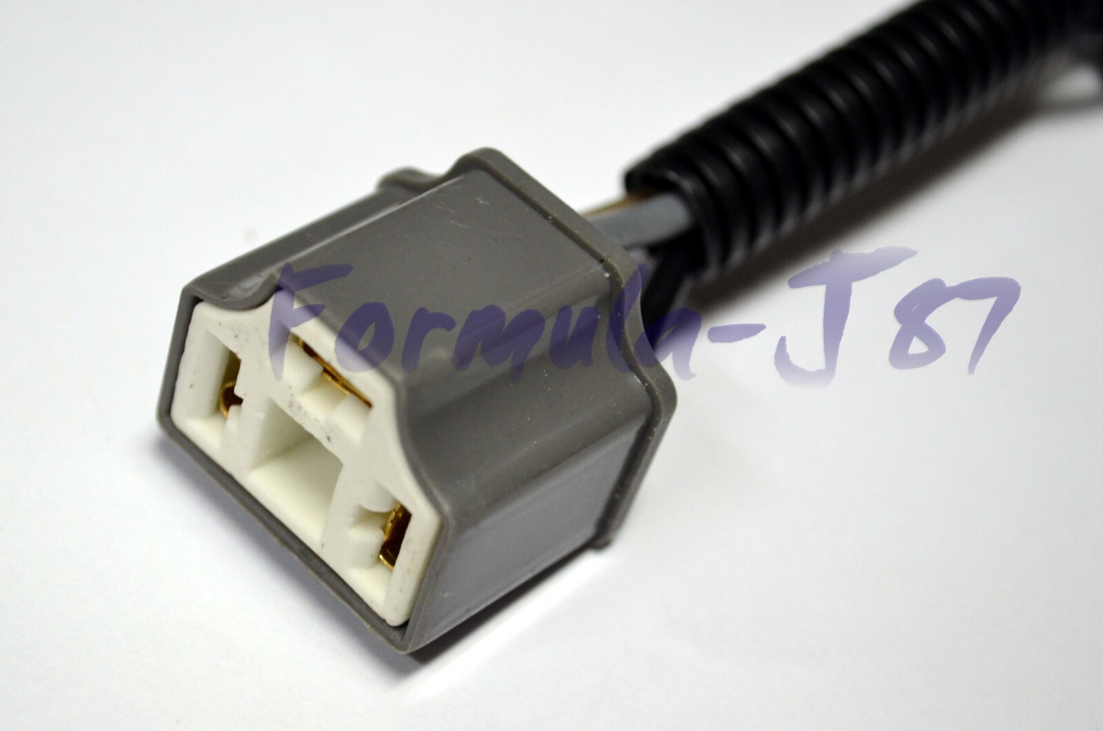 Extension Wire Pigtail Female Ceramic S 9003 H4 Two Harness Head Light Socket OE