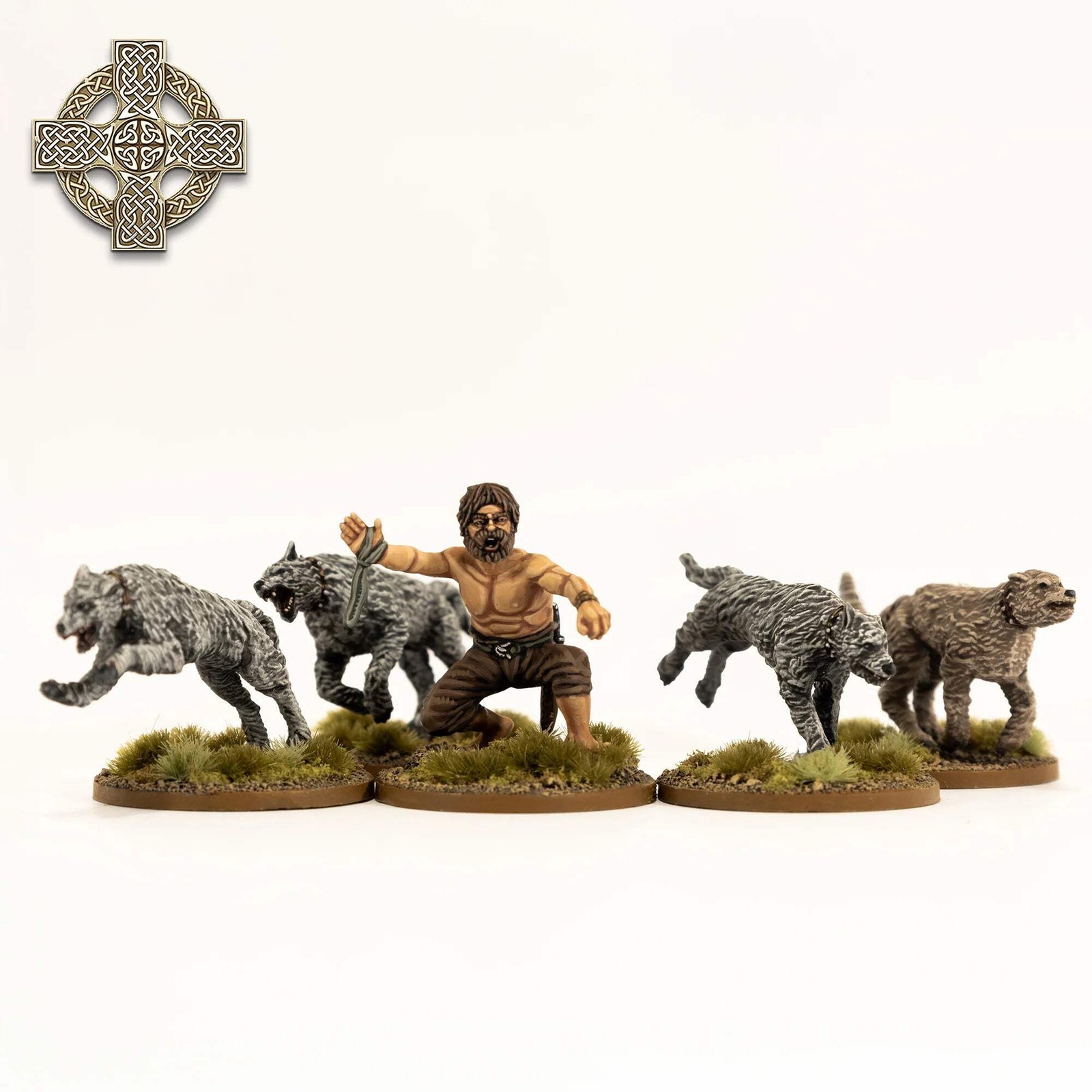 Victrix Irish Warriors Command Sprue | x9 28mm Miniatures