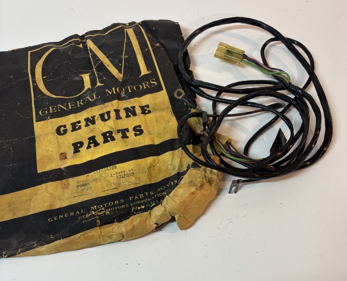 NOS GM #3718999 CHEVY Truck 1955 Firewall Chassis  HARNESS  Free Shipping