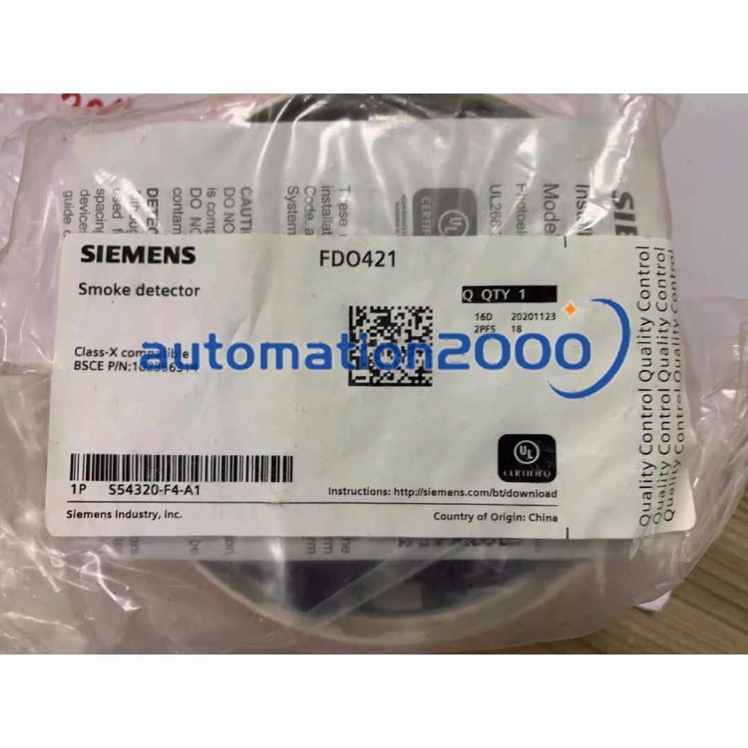 1PC Siemens FDO421 photoelectric smoke detector #P