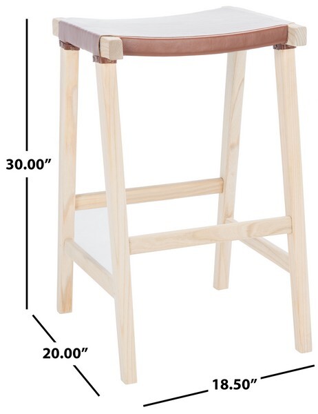 Safavieh Aariz Rectangle Barstool, Reduced Price 2172705586 BST1010B