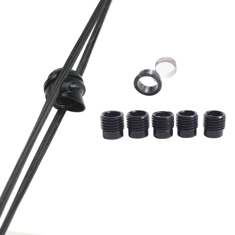 6X 8X Clarifier Aperture Lens Compound Bow Peep Sight 45/37 Degree Inner Core