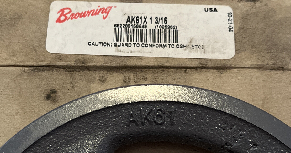 Browning AK61X 1 3/16 Pulley