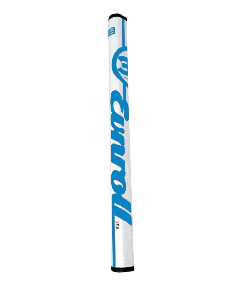 EVNROLL 38 Putter Grip White Blue Brand New 17 Inch Long Putter Grip