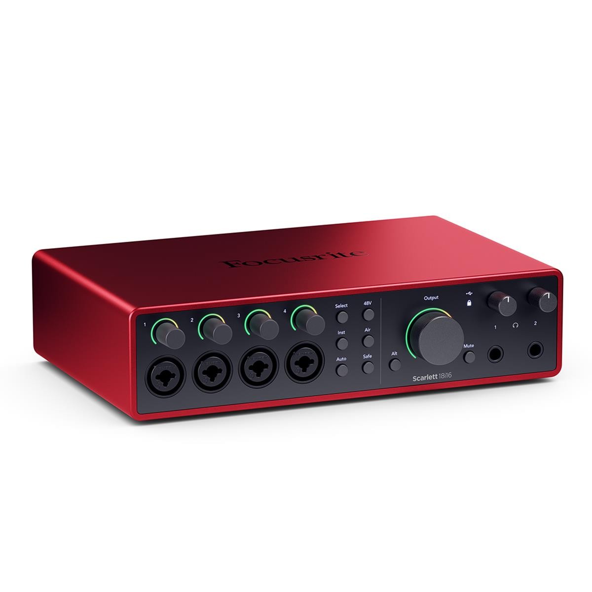 Focusrite Scarlett 18i16 4th Gen USB Audio Interface with Software Suite and XLR