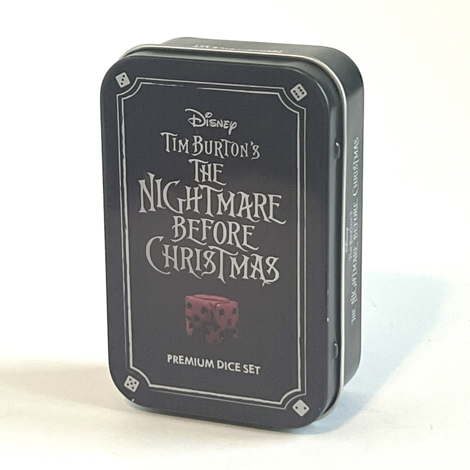 Disney Tim Burton's The Nightmare Before Christmas Premium Dice Set of 6 in Tin
