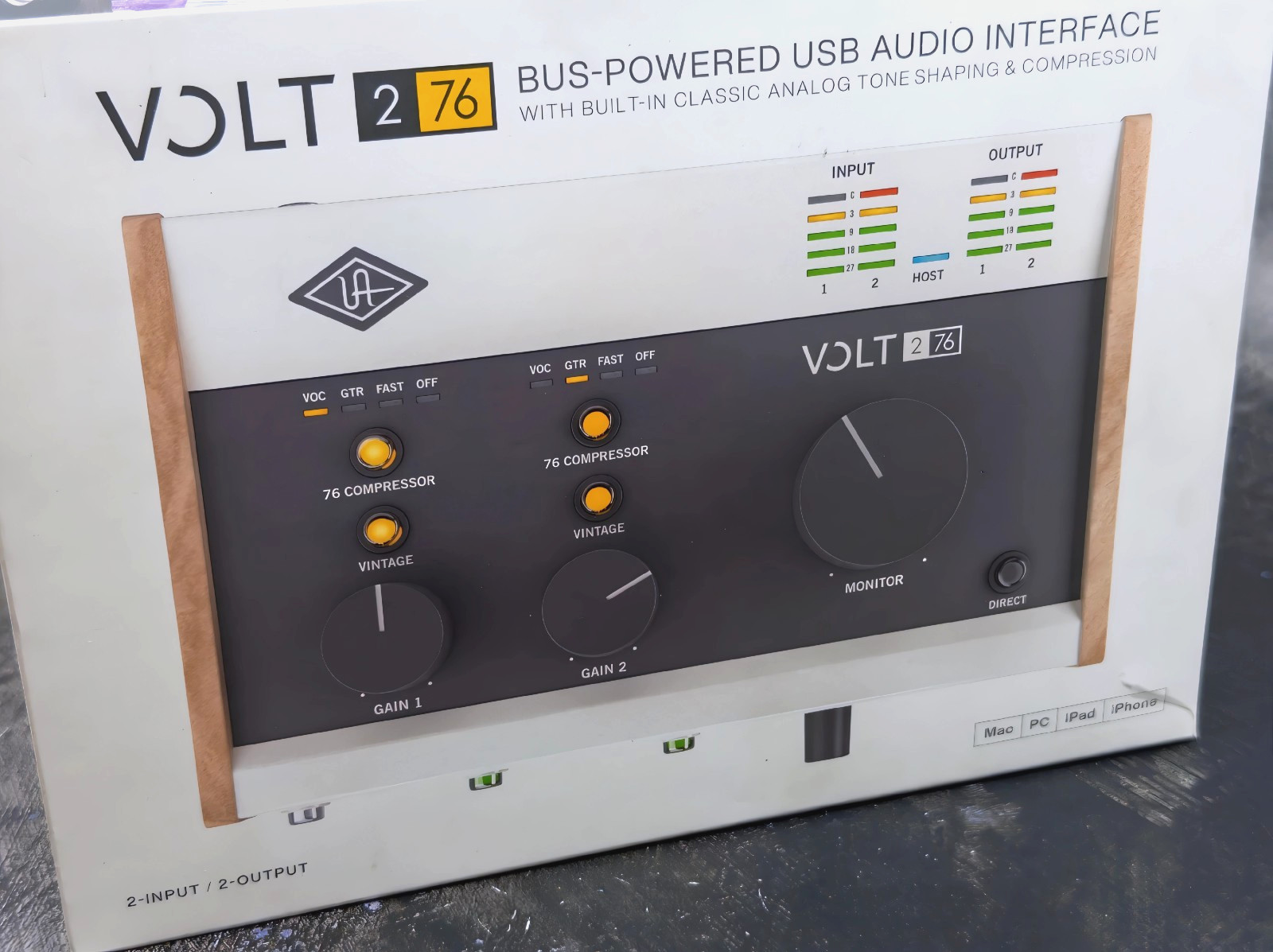 Universal Audio Volt 276 2-in/2-out Audio Interface