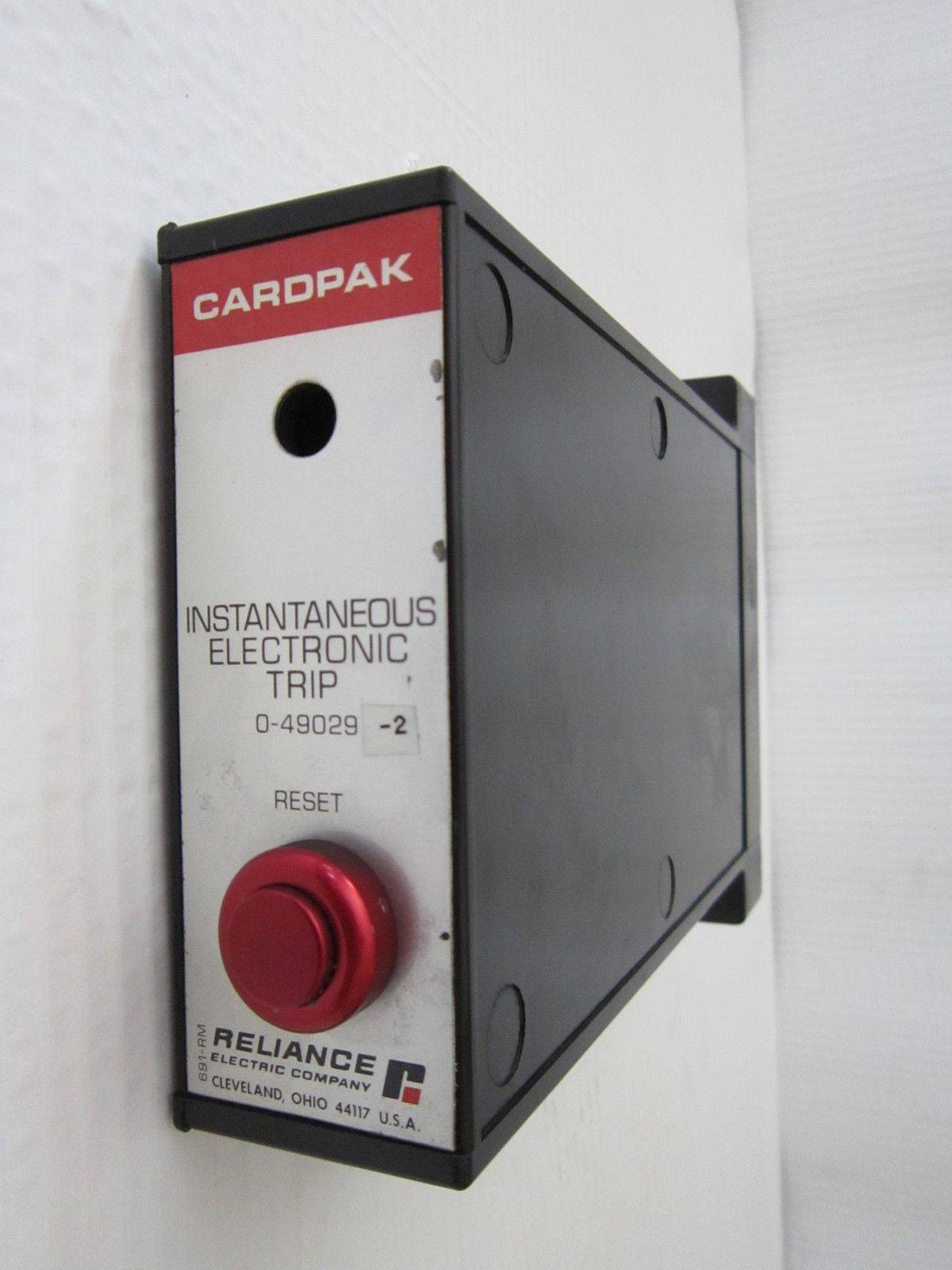 Reliance Electric 0-49029-2 RE Cardpak Instanteous Electronic Trip 0490292