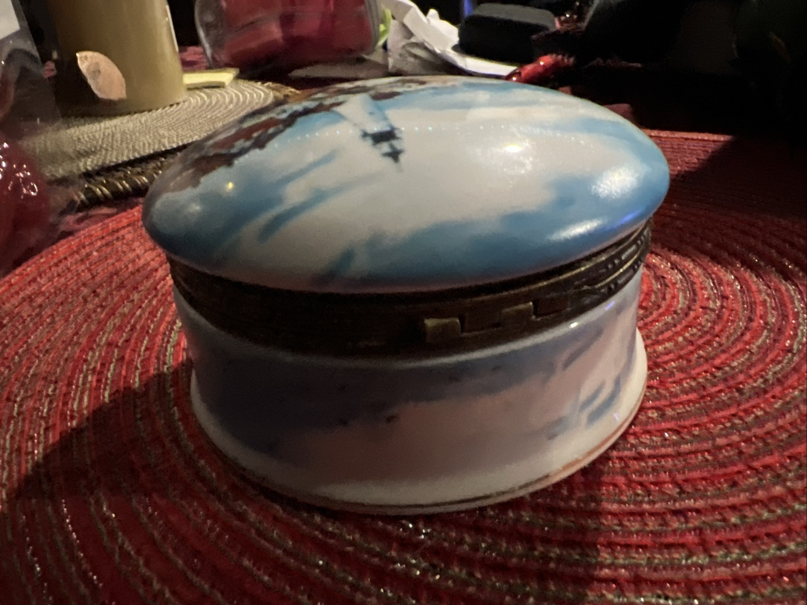 Nancy Zieske, lighthouse trinket box