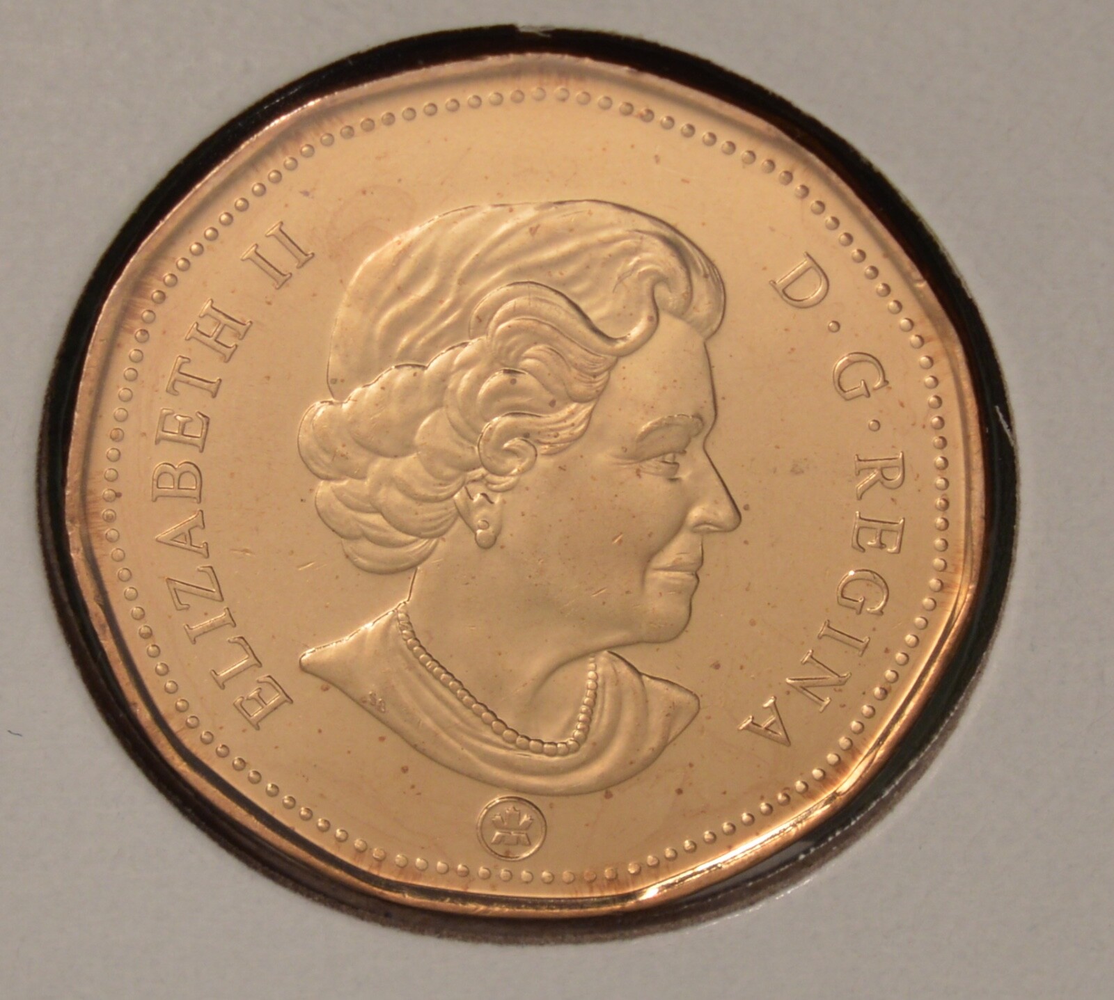 2008 - Canada $1 Dollar - Olympics Lucky Loonie BU UNC - from mint roll 🇨🇦