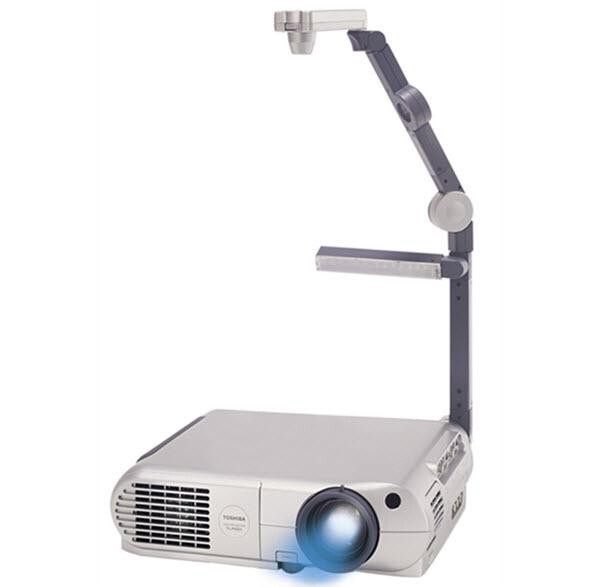 Toshiba TLP681U XGA Projector 2000 Lumens w/ Built-In Camera for Presentations